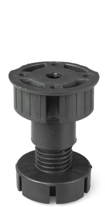 Regulowana nóżka kuchenna H-60 mm, udźwig 300 kg