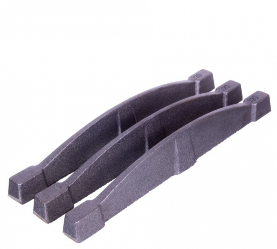 Ruszt żeliwny belkowy 310 mm do pieca i kominka